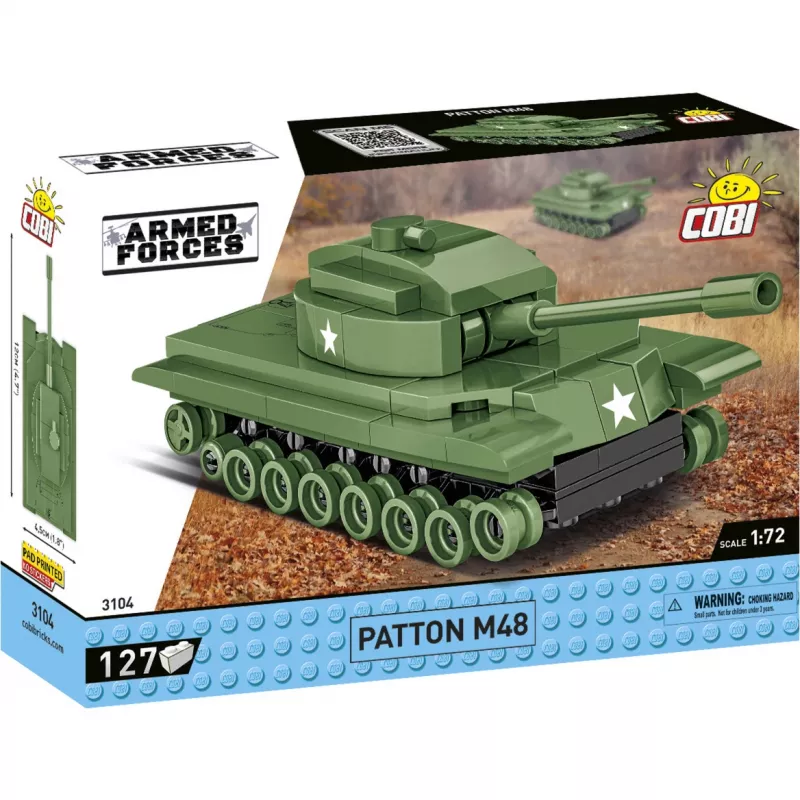 Patton M48, Zabawka konstrukcyjna skala 1:72