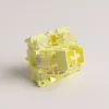 AKKO V3 Pro Cream Yellow przełączniki mechaniczne, 5-pinowe, liniowe, 50 g, 45 szt.