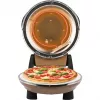 Piec do pizzy Napoletana (miedziany, 1 200 W, do pizzy o śr. 31 cm, 2 kamienie)