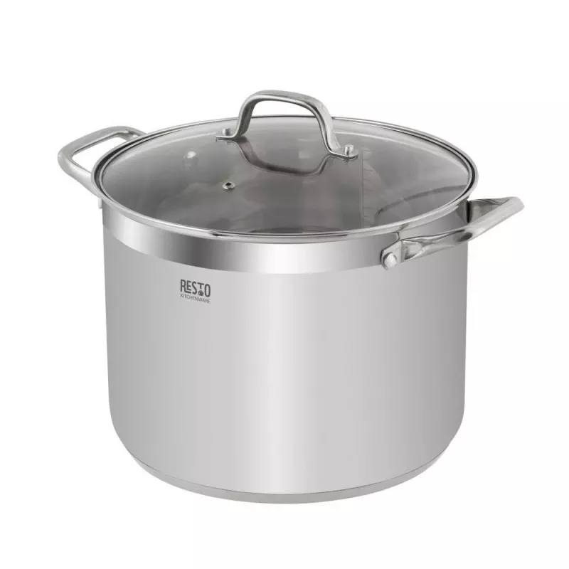 Resto Kitchenware Libra 13 L okrągły garnek ze stali nierdzewnej 22 cm