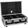 Flightcase Roadinger na 4x AKKU Dot 1 RGB/WW QuickDMX — waliza ochronna