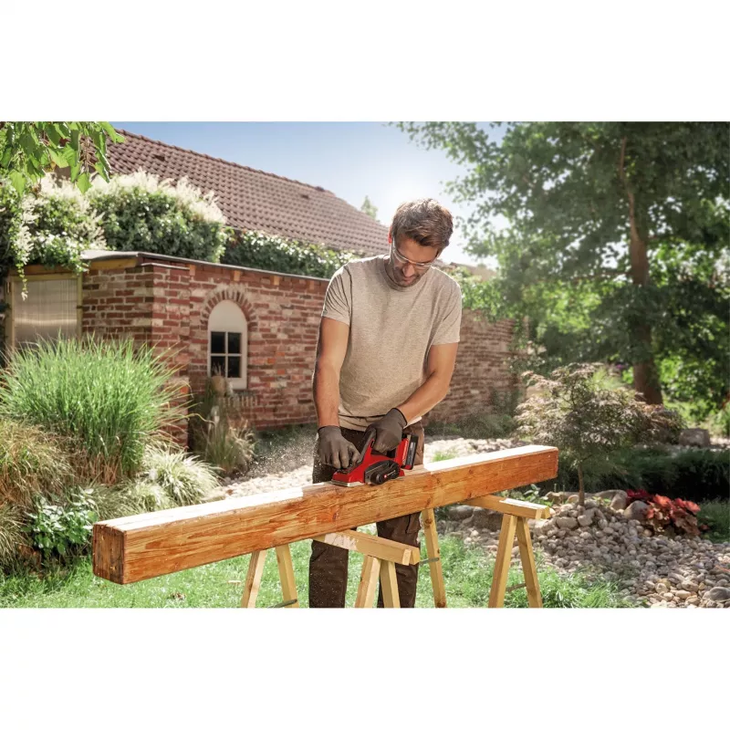 Power X-Change Cordless Planer TE-PL 18/82 Li-Solo, 18V, strug elektryczny czerwony/czarny, bez akumulatora i ładowarki