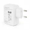 Ładowarka USB uniwersalna biała/4 porty EG-U4AC-02 Gembird