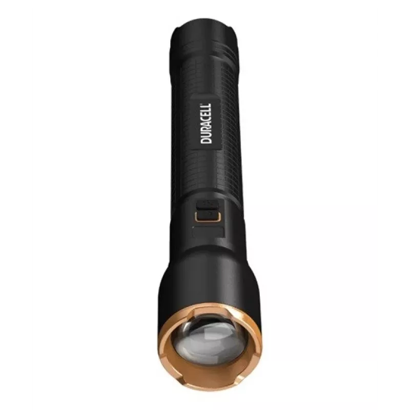 Latarka Duracell DF6000R Gift Box — ręczna latarka akumulatorowa, czarna