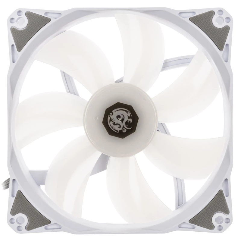 Wentylator chłodzący BitsPower Notos RGB PWM 120mm biały, 3 szt.