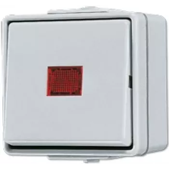 Jung 606 KOW Wyłącznik elektryczny 1-biegunowy biały (606KOW)
