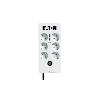 Listwa zasilająca Eaton Protection Box 6 USB DIN