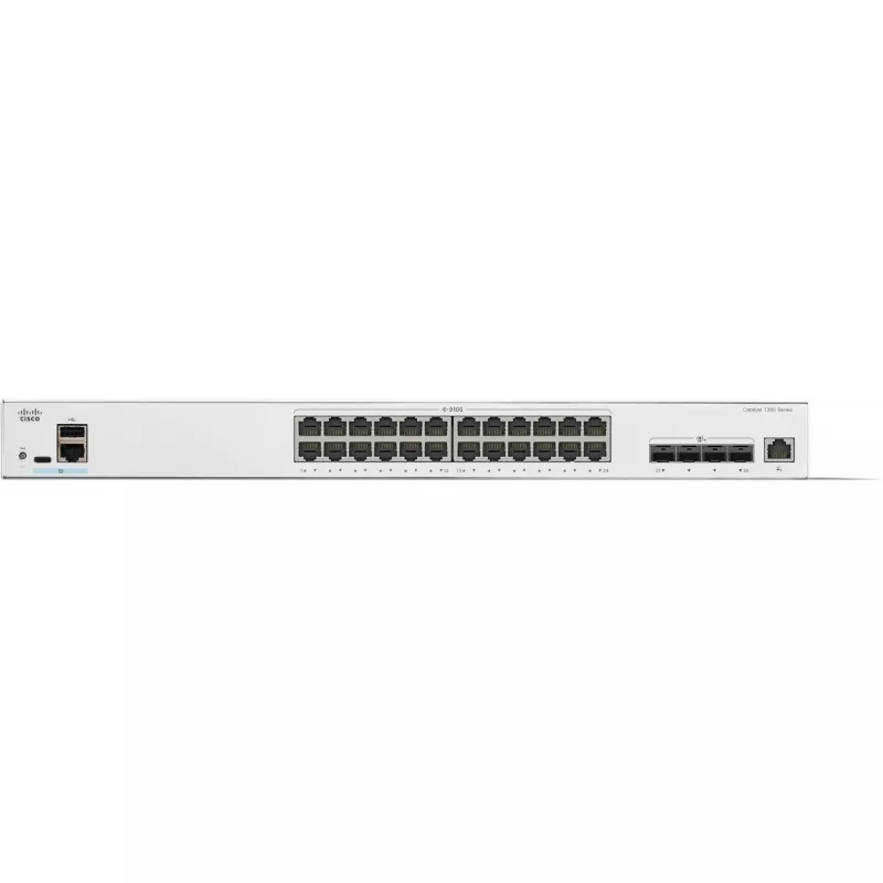 Przełącznik CISCO Catalyst 1300 24-portowy 20 x 10GE RJ45 4 x 10G SFP+ Uplinks