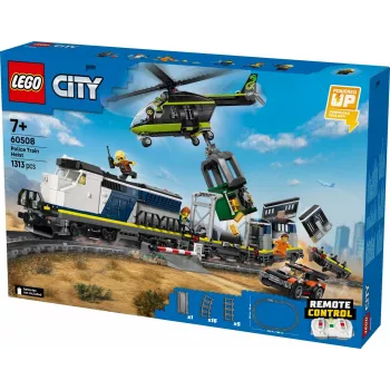 Bricks City 60508 Napad na pociąg policyjny