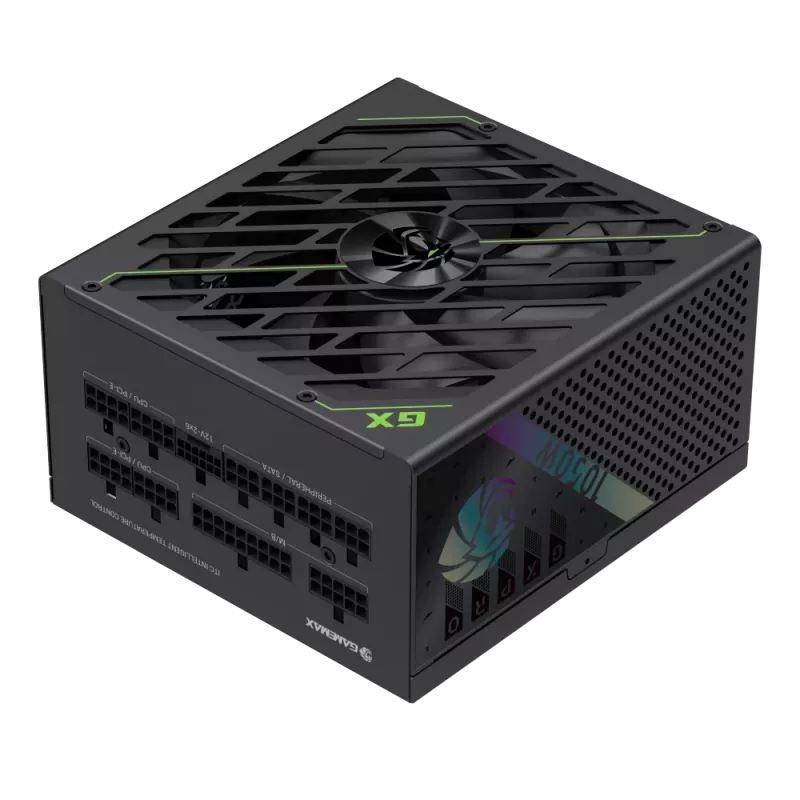 Zasilacz Gamemax, 80 PLUS, Gold | GX PRO 1050G | 1050 W | W pełni modułowy