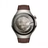 Smartwatch HUAWEI WATCH 5 Classic 46 mm, 1.38 cal AMOLED 466×466, ekran dotykowy, GPS, srebrna koperta, brązowy pasek