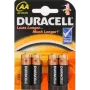 Jednorazowa bateria alkaliczna Duracell AA LR6 1,5 V, opakowanie 4 szt.
