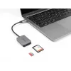 Czytnik kart DeLOCK USB Type-C Aluminium SD Micro SD 5000 Mbit/s