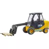 Wózek widłowy BRUDER JCB Teletruk zabawka — ABS, zalecany wiek 3+, czarno-żółty