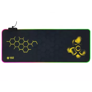 Podkładka pod klawiaturę i mysz TRACER GAMEZONE Hexy1 RGB 80/30/0,4