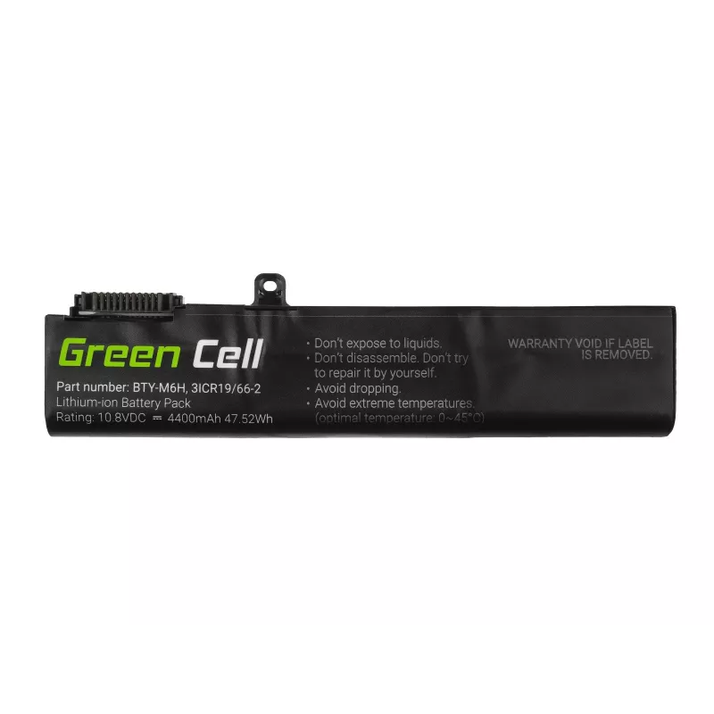 Bateria zielony Cell MS16 do MSI GE62 GE63 GE72 GE73 GE75 GL62 GL63 GL73