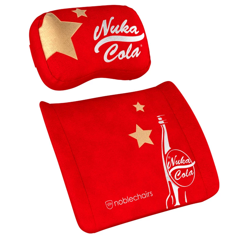 noblechairs Memory Foam Pillow Set - Fallout Nuka-Cola Edition (otwarte opakowanie)