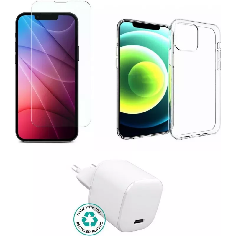 Zestaw eSTUFF ES-KIT-IPH17AIR do iPhone Air, ładowarka i akcesoria