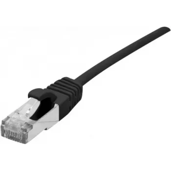 Dexlan kabel sieciowy 858736 Czarny 0,5m Cat6a S/FTP RJ-45