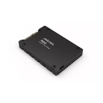 SSD | MICRON | Seria SSD 7500 MAX | 800 GB | NVMe | Technologia pamięci flash 3D NAND | Prędkość zapisu 1400 MB/s | Prędkość odczytu 6800 MB/s | Format U.3 | TBW 4380 TB | MTBF