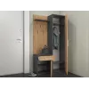 Szafka przedpokojowa Top e shop GARD DUO ANT/ART KPL — 2 drzwi uchylne, płyta wiórowa, 1000×350×1800 mm