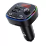 Nadajnik FM VAKOSS TC-B439K Bluetooth USB, 87.5–108 MHz, odtwarzanie z microSD/USB, wyjście 5V/3.1A, wyświetlacz RGB