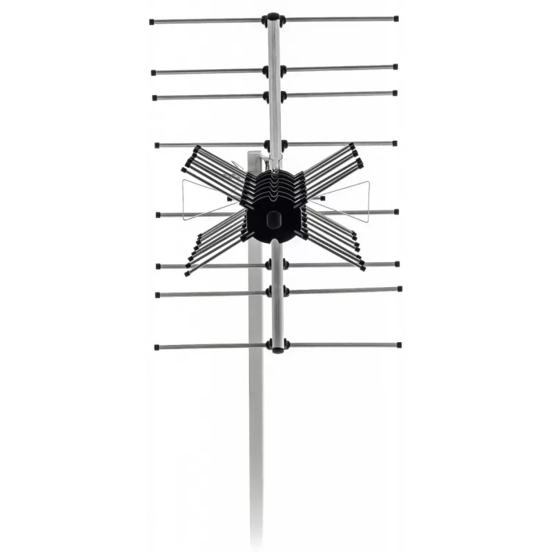 Zewnętrzna antena telewizyjna SENCOR SDA 611 DVB‑T2/T 12 dB 75Ω z filtrem 4G LTE