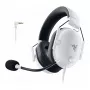 CzarnyShark V3 X Hyperspeed dla PlayStation, słuchawki gamingowe białe, klucz sprzętowy 2,4 GHz, Bluetooth, USB