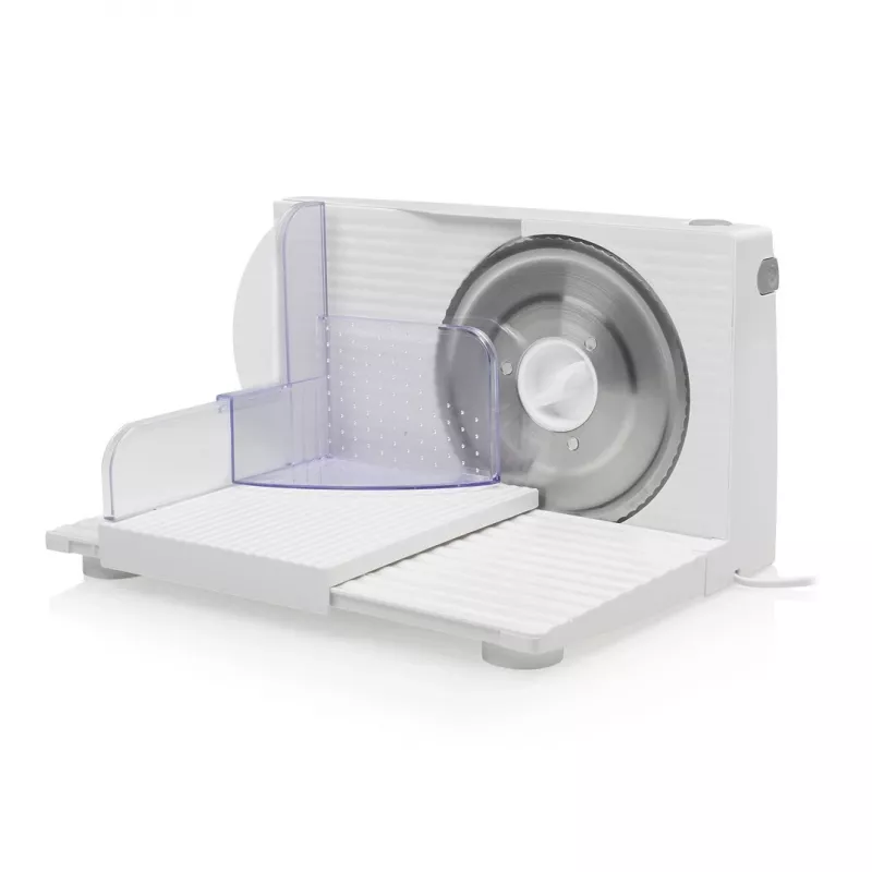 Elektryczna krajalnica Tristar EM-2098 150W Biała Grubość plastra 1.5cm