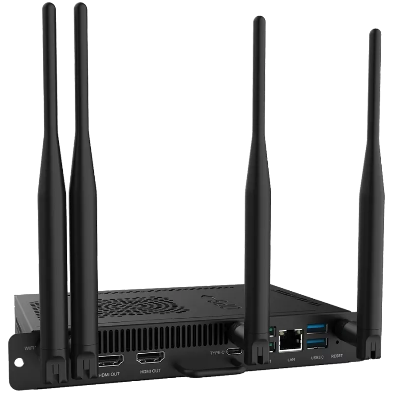 Komputer stacjonarny Prestigio Solutions do Multiboard Light i Light+ Series — Intel Core i5-1235U, 8 GB DDR5, 256 GB SSD, 3G LTE, Wi‑Fi 6, TPM 2.0, Windows 11 w wersji próbnej