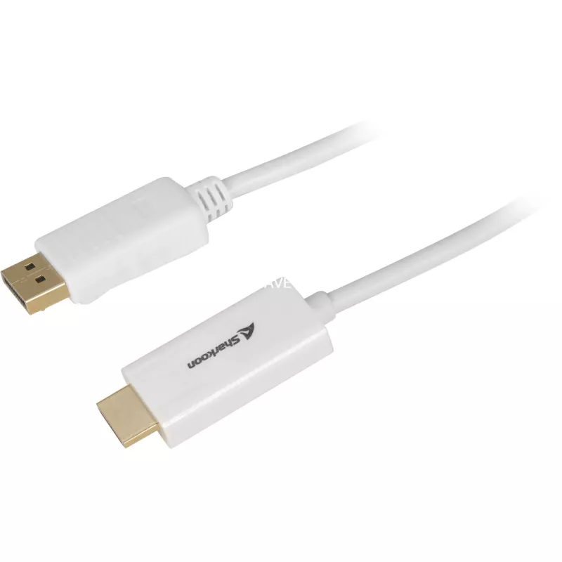 adapter kablowy DisplayPort na HDMI Sharkoon DisplayPort 1.2 → HDMI 4K Active 2 m 60 Hz