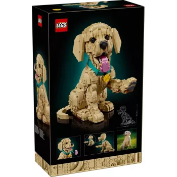 LEGO ICONS 11384 Szczeniak Golden Retriever