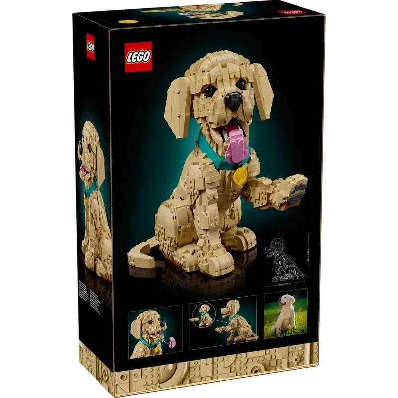 LEGO ICONS 11384 Szczeniak Golden Retriever