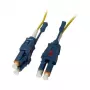 LWL-2-Faser-Patchk. 15mtr.LC-LC 9/125um OS2 Uniboot drehbar Push/Pull AD 2mm - Kabel - Single- bzw. Monomode-Faser (S215533)