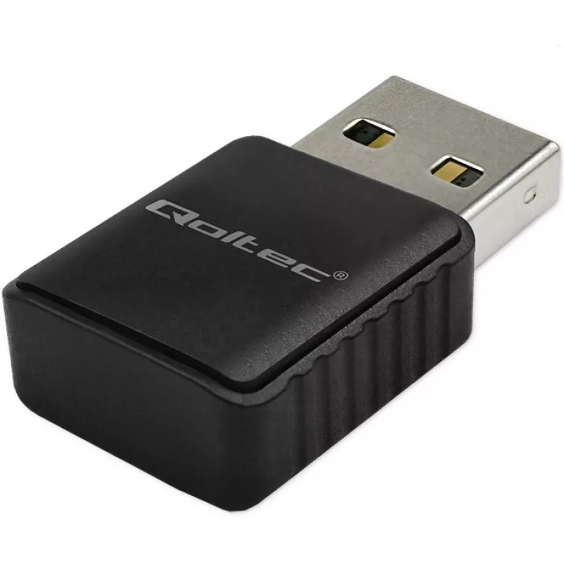 Bezprzewodowy adapter USB QOLTEC 56988 Dual Band 1300Mbps USB 3.0