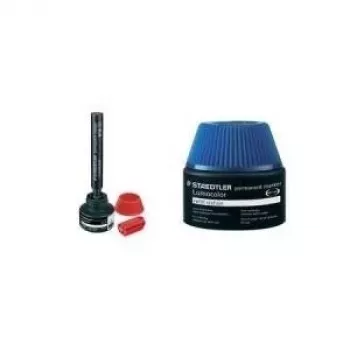 Wkłady do markerów Staedtler Lumocolor 488 50 Czarny 30 ml 4 szt.