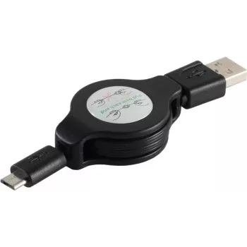 Kabel USB ShiverPeaks BS14-18001 1m USB A Micro-USB B czarny