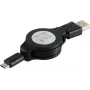 Kabel USB ShiverPeaks BS14-18001 1m USB A Micro-USB B czarny