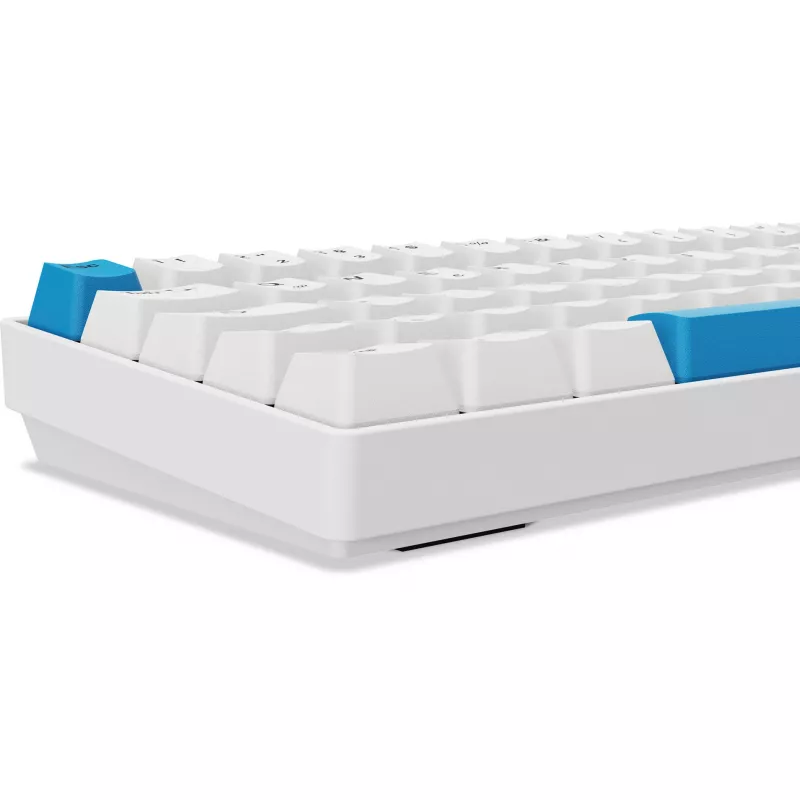 Klawiatura Sharkoon SGK50 S4 Domowa USB QWERTZ Niemiecka Biała 60% RGB LED