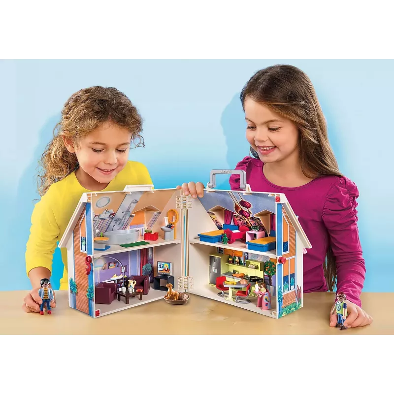 Zestaw do budowania PLAYMOBIL Domek dla lalek 70985 Wielokolorowy Plastik