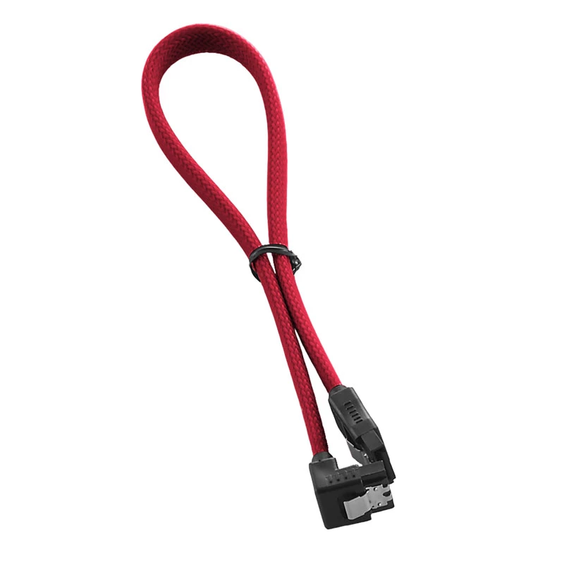 ModMesh Right Angle SATA 3 kabel 30cm - Czerwony - Kabel - Cyfrowy/Dane (CM-CAB-RSAT-N30KR-R)