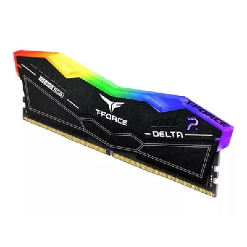 DIMM 32 GB DDR5-6000 (2x 16 GB) Dual-Kit, pamięć czarna, FF3D532G6000HC38ADC01, Delta RGB, INTEL XMP