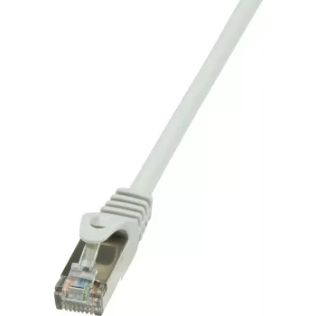 Logilink - kabel krosowy - RJ-45 (M) - RJ-45 (M) - 15 m - foliowana nieekranowana skrętka (F/UTP) - CAT 5e - szary (CP1102S)