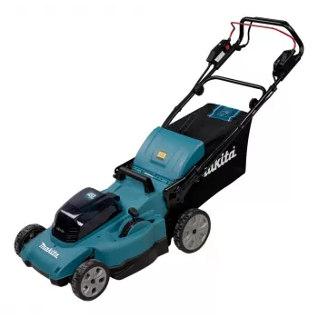 Makita DLM481Z kosiarka do trawy Kosiarka ręczna Zasilana baterią Czarny, Niebieski, Metaliczny
