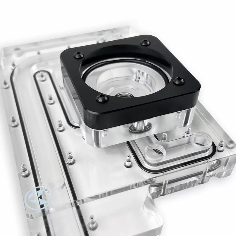 Stealkey Customs Distroplate do Fractal Design North D4 — zbiornik akrylowy (SW10099)