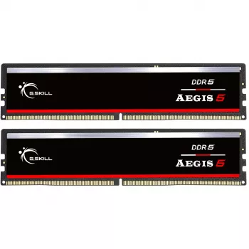 DIMM 32 GB DDR5-5200 (2x 16 GB) Dual-Kit, Arbeitsspeicher schwarz, F5-5200J4040A16GX2-IS, Aegis 5, INTEL XMP, AMD EXPO