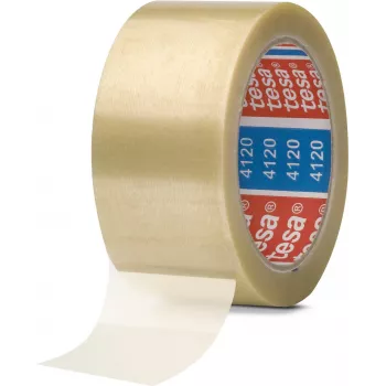 Taśma Tesa 4120 przezroczysta PVC 66 m 50 mm