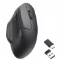 Bezprzewodowa mysz Keychron M7 8K czarna — kompaktowa ergonomiczna konstrukcja, akumulatorowa