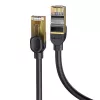 Kabel sieciowy Baseus Ethernet RJ45, 10 Gb/s, 1 m (czarny)
