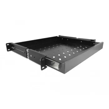 Delock - szuflada rack - Czarny - 1U - 48.3 cm (19)